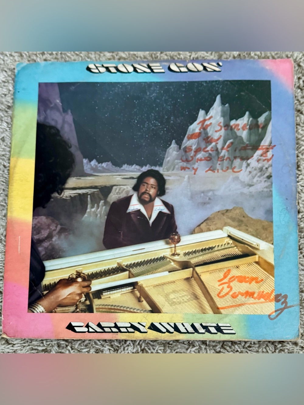 Barry White Stone Gon' vinyl lp album 1973 m423